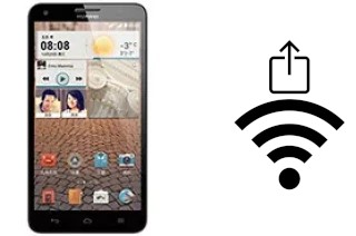 Générer un QR code avec la clé Wifi sur un Honor 3X G750