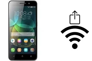 Générer un QR code avec la clé Wifi sur un Honor 4C