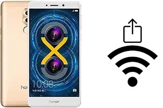 Générer un QR code avec la clé Wifi sur un Honor 6X