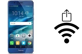 Générer un QR code avec la clé Wifi sur un Honor 8