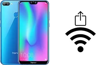 Générer un QR code avec la clé Wifi sur un Honor 9N (9i)