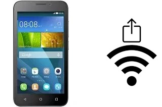 Générer un QR code avec la clé Wifi sur un Honor Bee