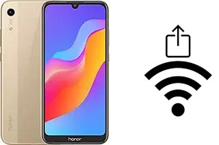 Générer un QR code avec la clé Wifi sur un Honor Play 8A