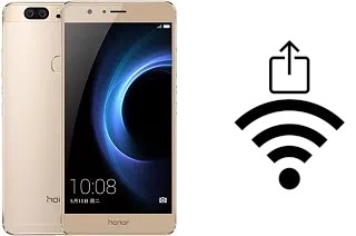 Générer un QR code avec la clé Wifi sur un Honor V8