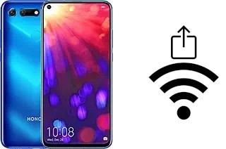 Générer un QR code avec la clé Wifi sur un Honor View 20