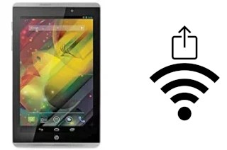 Générer un QR code avec la clé Wifi sur un HP Slate7 VoiceTab