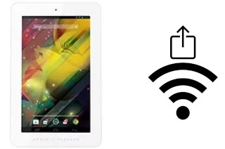 Générer un QR code avec la clé Wifi sur un HP 7 Plus