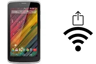 Générer un QR code avec la clé Wifi sur un HP 7 VoiceTab