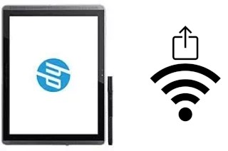 Générer un QR code avec la clé Wifi sur un HP Pro Slate 12