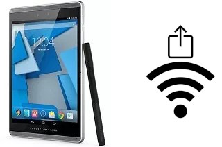 Générer un QR code avec la clé Wifi sur un HP Pro Slate 8