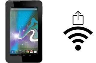 Générer un QR code avec la clé Wifi sur un HP Slate 7