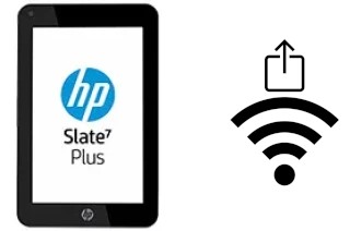 Générer un QR code avec la clé Wifi sur un HP Slate7 Plus