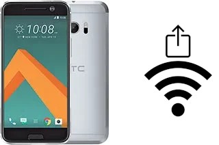 Générer un QR code avec la clé Wifi sur un HTC 10