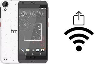 Générer un QR code avec la clé Wifi sur un HTC Desire 630