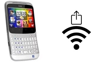 Générer un QR code avec la clé Wifi sur un HTC ChaCha