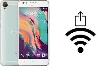 Générer un QR code avec la clé Wifi sur un HTC Desire 10 Lifestyle