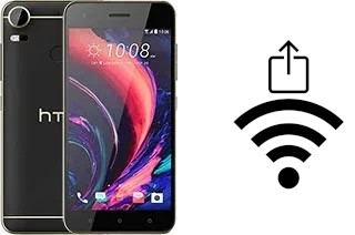 Générer un QR code avec la clé Wifi sur un HTC Desire 10 Pro