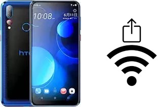 Générer un QR code avec la clé Wifi sur un HTC Desire 19+