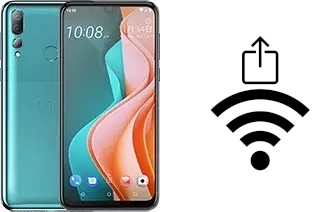 Générer un QR code avec la clé Wifi sur un HTC Desire 19s