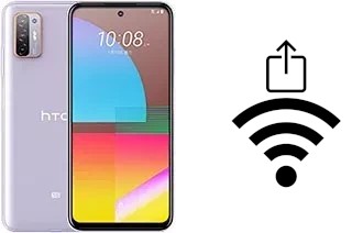 Générer un QR code avec la clé Wifi sur un HTC Desire 21 Pro 5G