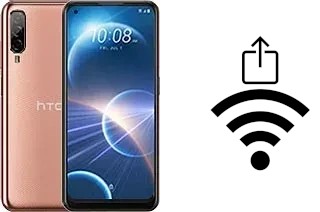 Générer un QR code avec la clé Wifi sur un HTC Desire 22 Pro