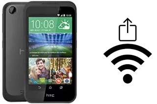 Générer un QR code avec la clé Wifi sur un HTC Desire 320