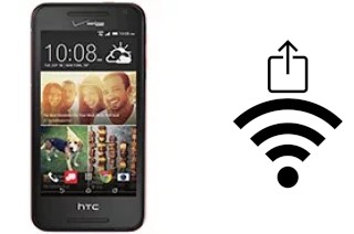 Générer un QR code avec la clé Wifi sur un HTC Desire 612