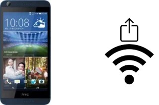 Générer un QR code avec la clé Wifi sur un HTC Desire 626G