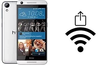 Générer un QR code avec la clé Wifi sur un HTC Desire 626s