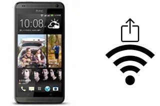 Générer un QR code avec la clé Wifi sur un HTC Desire 700 dual sim