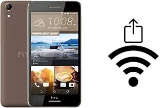 Générer un QR code avec la clé Wifi sur un HTC Desire 728 Ultra Edition