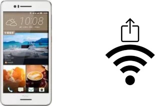 Générer un QR code avec la clé Wifi sur un HTC Desire 728G