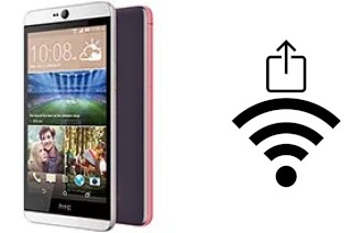 Générer un QR code avec la clé Wifi sur un HTC Desire 826 dual sim