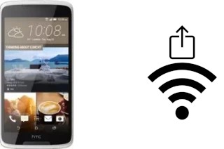 Générer un QR code avec la clé Wifi sur un HTC Desire 828