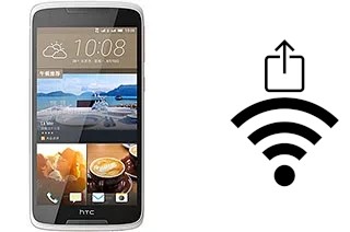 Générer un QR code avec la clé Wifi sur un HTC Desire 828 dual sim