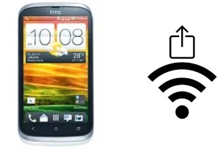 Générer un QR code avec la clé Wifi sur un HTC Desire V