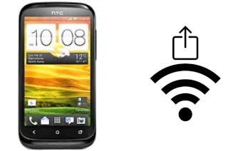 Générer un QR code avec la clé Wifi sur un HTC Desire X