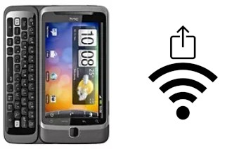 Générer un QR code avec la clé Wifi sur un HTC Desire Z