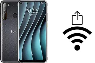 Générer un QR code avec la clé Wifi sur un HTC Desire 20 Pro