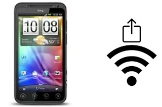 Générer un QR code avec la clé Wifi sur un HTC EVO 3D