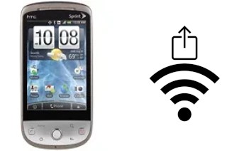 Générer un QR code avec la clé Wifi sur un HTC Hero CDMA