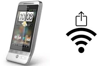 Générer un QR code avec la clé Wifi sur un HTC Hero