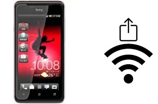 Générer un QR code avec la clé Wifi sur un HTC J