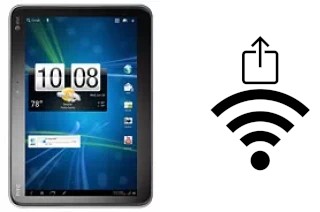 Générer un QR code avec la clé Wifi sur un HTC Jetstream