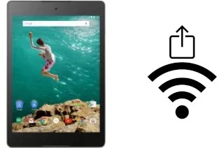 Générer un QR code avec la clé Wifi sur un HTC Nexus 9