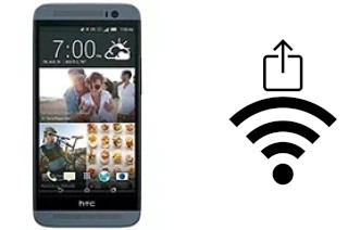 Générer un QR code avec la clé Wifi sur un HTC One (E8) CDMA