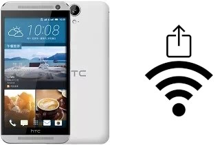 Générer un QR code avec la clé Wifi sur un HTC One E9