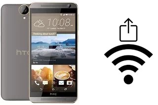 Générer un QR code avec la clé Wifi sur un HTC One E9+