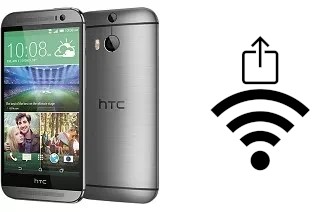 Générer un QR code avec la clé Wifi sur un HTC One M8s