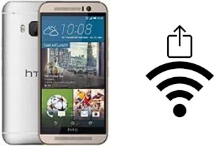 Générer un QR code avec la clé Wifi sur un HTC One M9